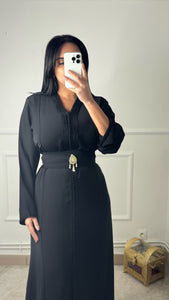 Caftan Nina noir