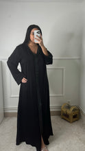 Charger l&#39;image dans la galerie, Abaya noire PREMIUM