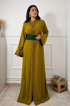 Charger l'image dans la galerie, Caftan Amira vert olive