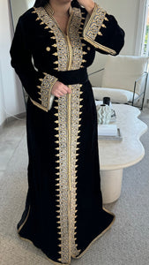 Caftan Mina Noir