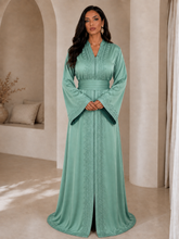 Charger l'image dans la galerie, Caftan LISA vert eau
