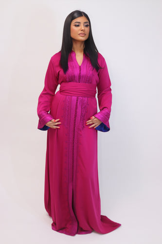 Caftan AMIRA Fuschia