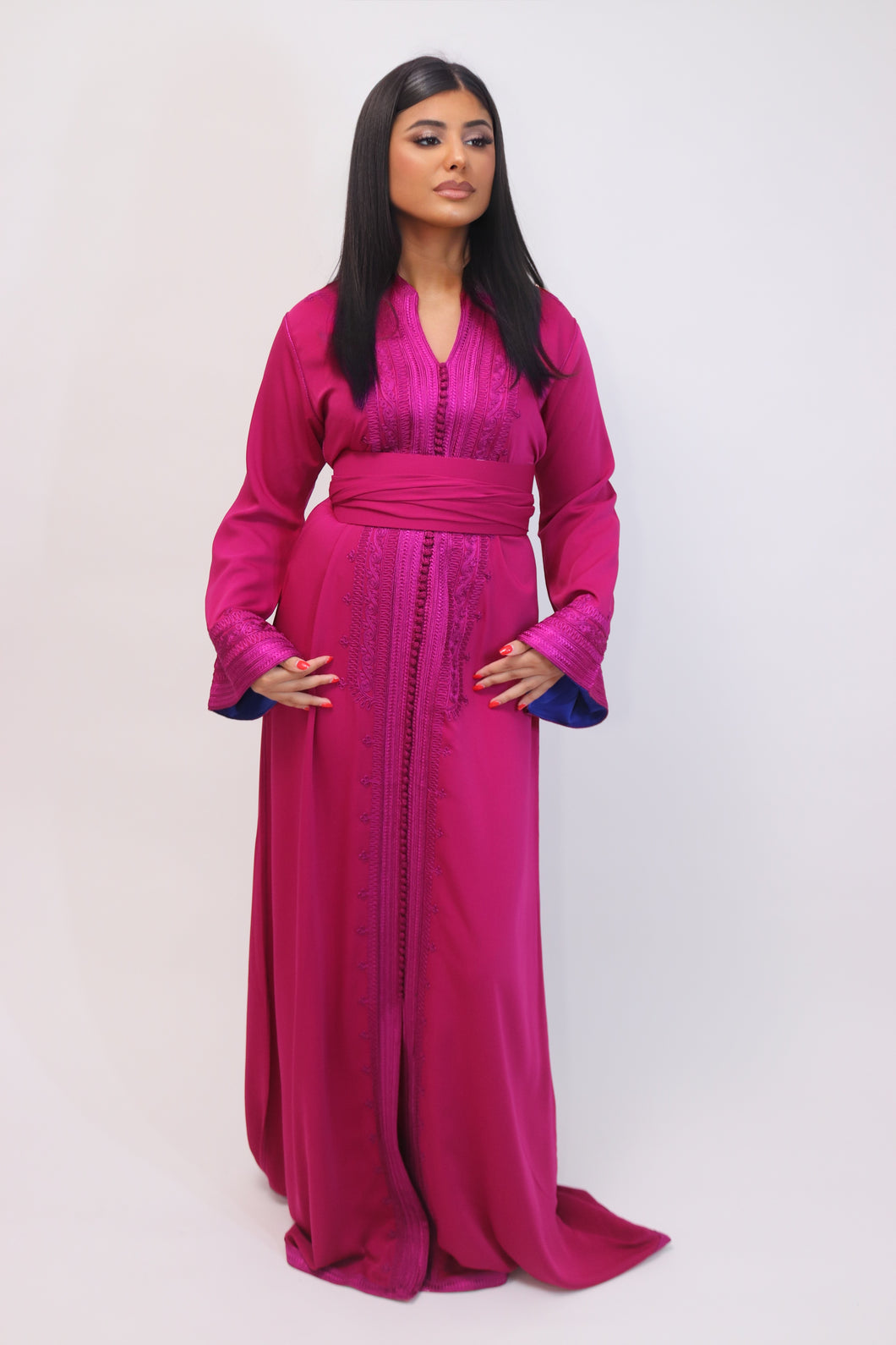 Caftan AMIRA Fuschia