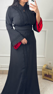 Caftan AMIRA noir