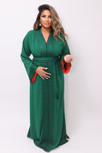 Charger l&#39;image dans la galerie, Caftan SULTANA vert royal