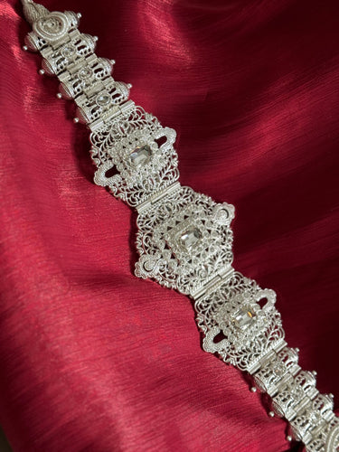 Ceinture argentée