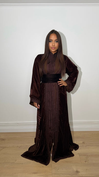 Takchita Mia bleu chocolat