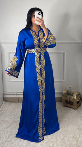 Caftan Sourour bleu