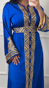 Caftan Sourour bleu