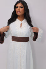 Charger l&#39;image dans la galerie, Caftan Assia  blanc