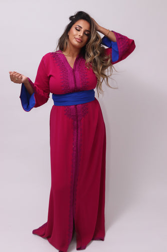 Caftan Alya fuschia
