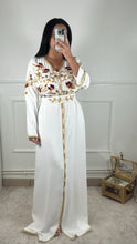 Charger l&#39;image dans la galerie, Caftan Perlage Blanc