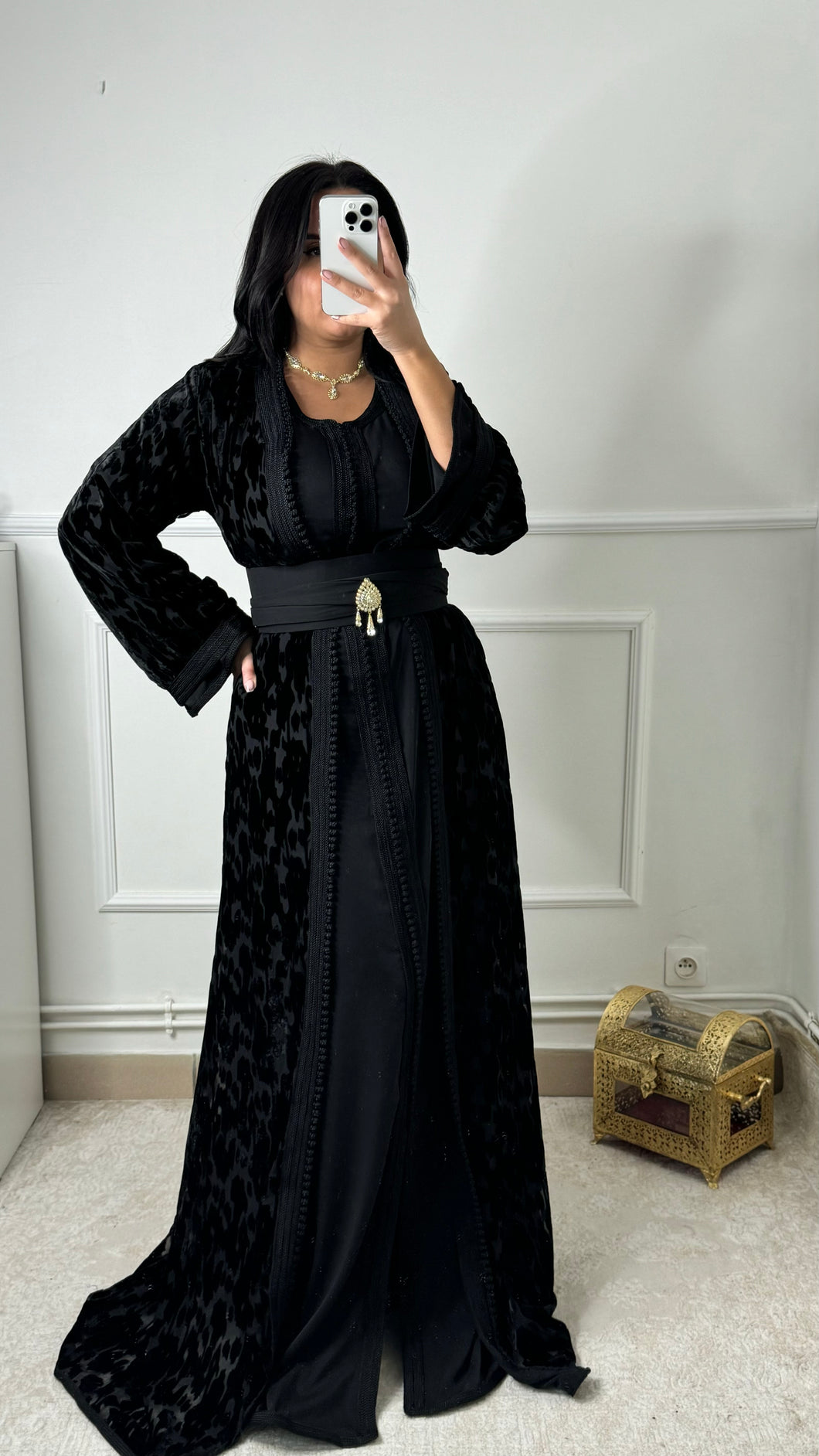 Takchita Velours noire