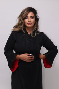 Caftan AMIRA noir