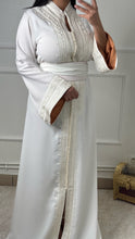 Charger l'image dans la galerie, Caftan AMIRA blanc