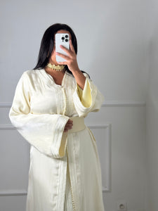 Takchita Organza Ivoire