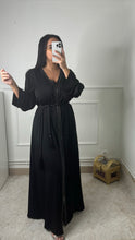 Charger l&#39;image dans la galerie, Abaya noire PREMIUM