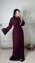 Charger l&#39;image dans la galerie, Caftan AMIRA Bordeau