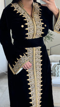 Charger l&#39;image dans la galerie, Caftan Mina Noir