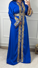 Charger l&#39;image dans la galerie, Caftan Sourour bleu