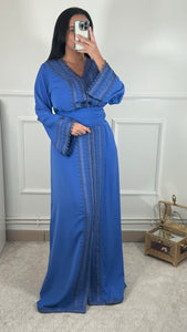 Caftan AYA bleu jean