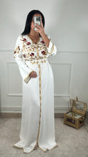Charger l&#39;image dans la galerie, Caftan Perlage Blanc
