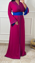 Charger l&#39;image dans la galerie, Caftan Alya fuschia