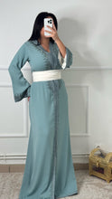 Charger l&#39;image dans la galerie, Caftan Alya vert sauge