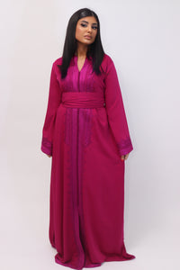 Caftan AMIRA Fuschia