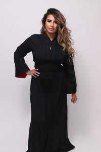 Caftan AMIRA noir