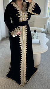 Caftan Mina Noir