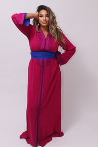 Caftan Alya fuschia