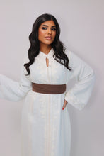 Charger l&#39;image dans la galerie, Caftan Assia  blanc