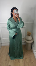 Charger l'image dans la galerie, Caftan LISA vert eau