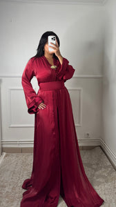 Takchita Organza bordeau