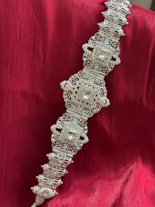 Ceinture argentée