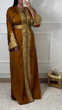 Charger l&#39;image dans la galerie, Caftan Sourour moutarde