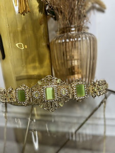 Ceinture vert pistache