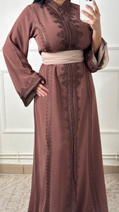 Caftan Assia chocolat
