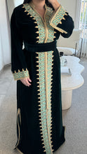 Charger l&#39;image dans la galerie, Caftan Mina vert royal