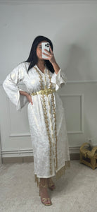 Caftan Katia blanc
