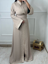 Charger l&#39;image dans la galerie, Caftan AMIRA Beige