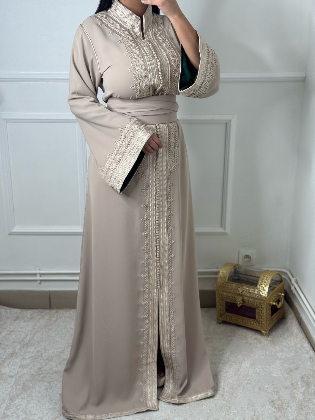 Caftan AMIRA Beige