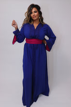 Charger l&#39;image dans la galerie, Caftan Alya bleu roi