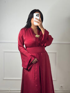 Takchita Organza bordeau