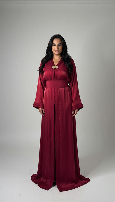 Takchita Organza bordeau