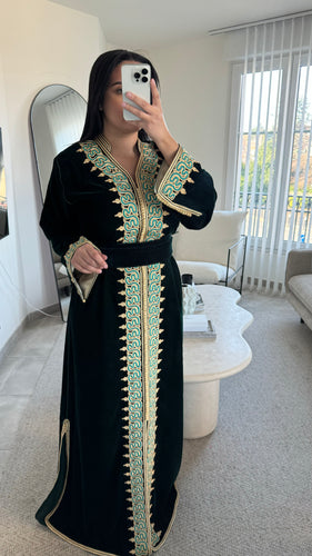 Caftan Mina Noir