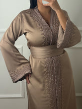 Charger l'image dans la galerie, Caftan LISA taupe