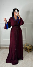 Charger l&#39;image dans la galerie, Caftan Rania bordeau