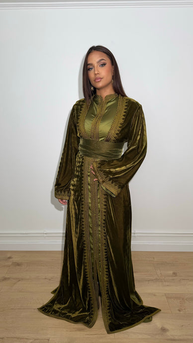 Takchita Mia vert olive